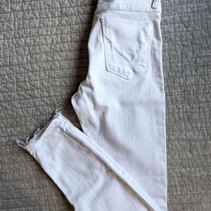 by Hudson - White Denim Jeans